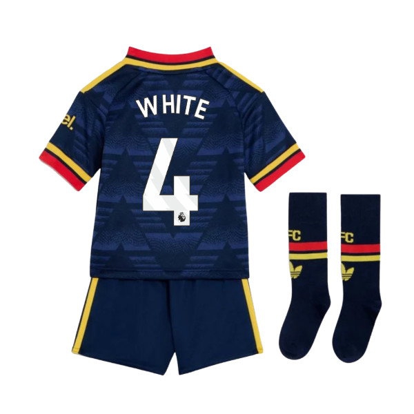 2026/27 Arsenal Mini Kit Away (White 4)